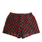 Black Silk Polka Dot Boxer Shorts Men Underwear