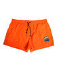 Orange Polyester Beachwear Men Shorts Swimwear