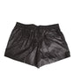 Black Polka Dot Polyester Men Shorts Swimwear