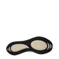 White Fabric Athletic Sneakers
