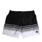 Black White Striped DG Logo Men Short  Swimwear