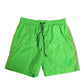 Green Nylon Drawstring Men Shorts Swimwear