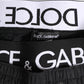 Black Drawstring Beachwear Men Shorts Swimwear