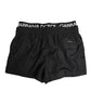 Black Drawstring Beachwear Men Shorts Swimwear