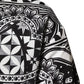 Black White Bandana Print Bomber Jacket