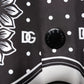 Black White Bandana Print Bomber Jacket