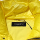 Yellow Nylon Logo Puffer Bomber Men Jacket