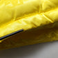 Yellow Nylon Logo Puffer Bomber Men Jacket