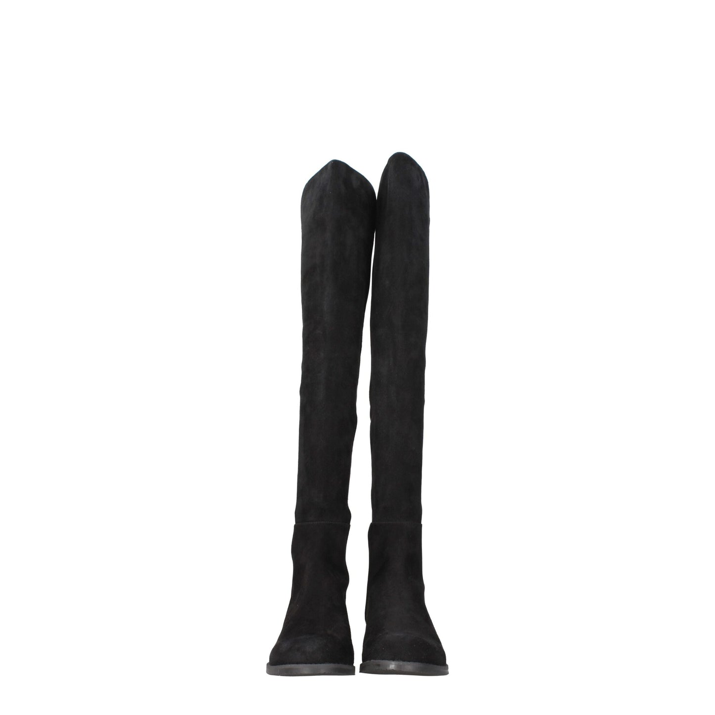 Black Leather Over The Knee