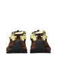 Brown Fabric Athletic Sneakers