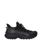Black Fabric Athletic Sneakers