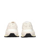 Beige Fabric Low Tops