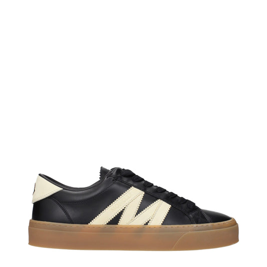 Black Leather Low Tops