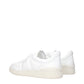 White Leather Low Tops