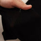 Black Turtleneck Form Fitting Pullover Sweater