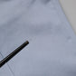 Light Blue Cotton Drawstring Elastic Waist Men Pants