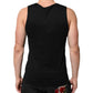Black Cotton Sleeveless Tank Top DG Logo Men T-shirt