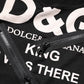 Black Cotton Sleeveless Tank Top DG Logo Men T-shirt