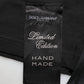 Black Cotton Sleeveless Tank Top DG Logo Men T-shirt