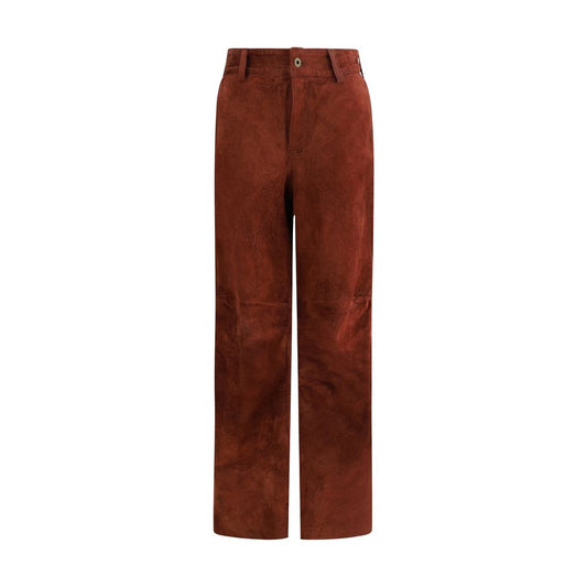 Suede Pants