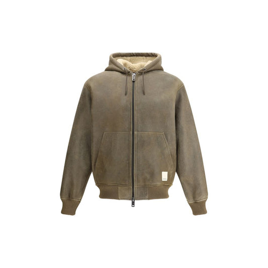 Leather bomber Jacket