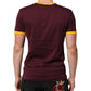 Burgundy Cotton DG Super King Logo T-Shirt