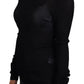 Black Turtleneck Slim Fit Pullover Sweater