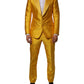 Yellow 2 Piece Silk Blend Men Suit SICILIA