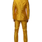 Yellow 2 Piece Silk Blend Men Suit SICILIA