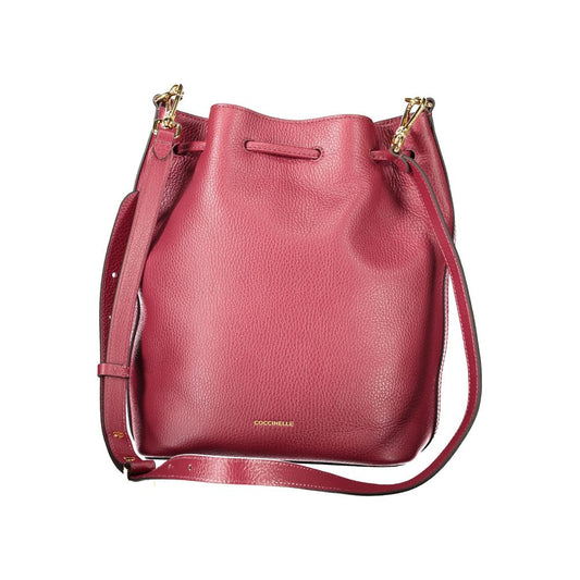Purple Leather Women Handbag