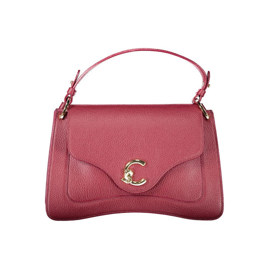 Purple Leather Women Handbag