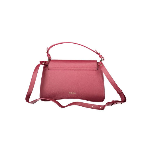 Purple Leather Women Handbag