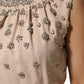 Nude Ecru Beaded Crystal Embellished Dress