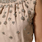 Nude Ecru Beaded Crystal Embellished Dress