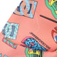 Salmon Pink Logo Print Sweatshirt Sweater