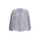 Voile Shirt with embroidery