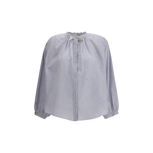 Voile Shirt with embroidery
