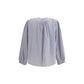 Voile Shirt with embroidery