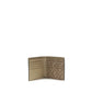 FF leather and canvas bifold Wallet