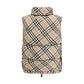 Check vest Down Jacket