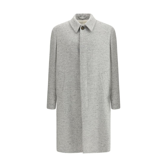 Herringbone patterned Coat
