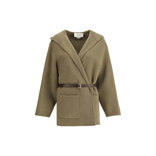 Double wool cloth caban Jacket