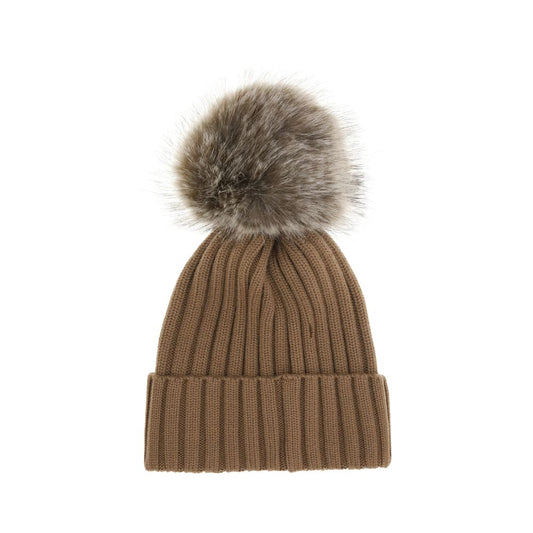 Pom pom wool Hat