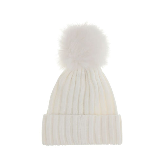 Wool pom pon Hat