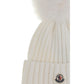 Wool pom pon Hat