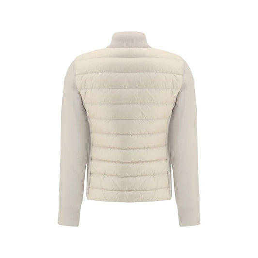 Padded Jacket with wool sleeves