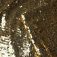 Gold Sequin Long Sleeve Mini Dress