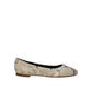 Chloè Python Marcie Ballerina Flat