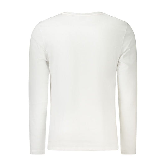 White Cotton Men T-Shirt