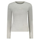Gray Cotton Women T-Shirt
